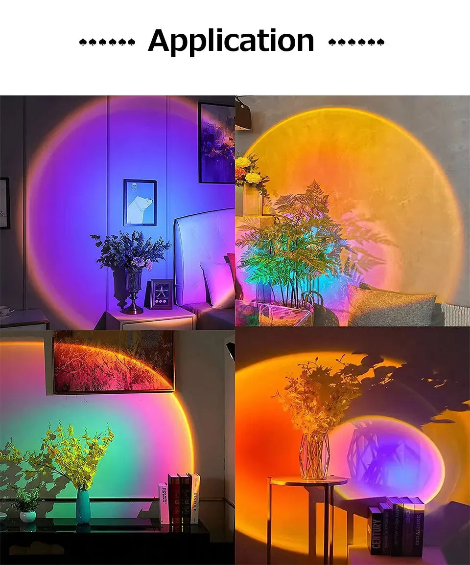 LED Sunset Lamp (App Controlled)